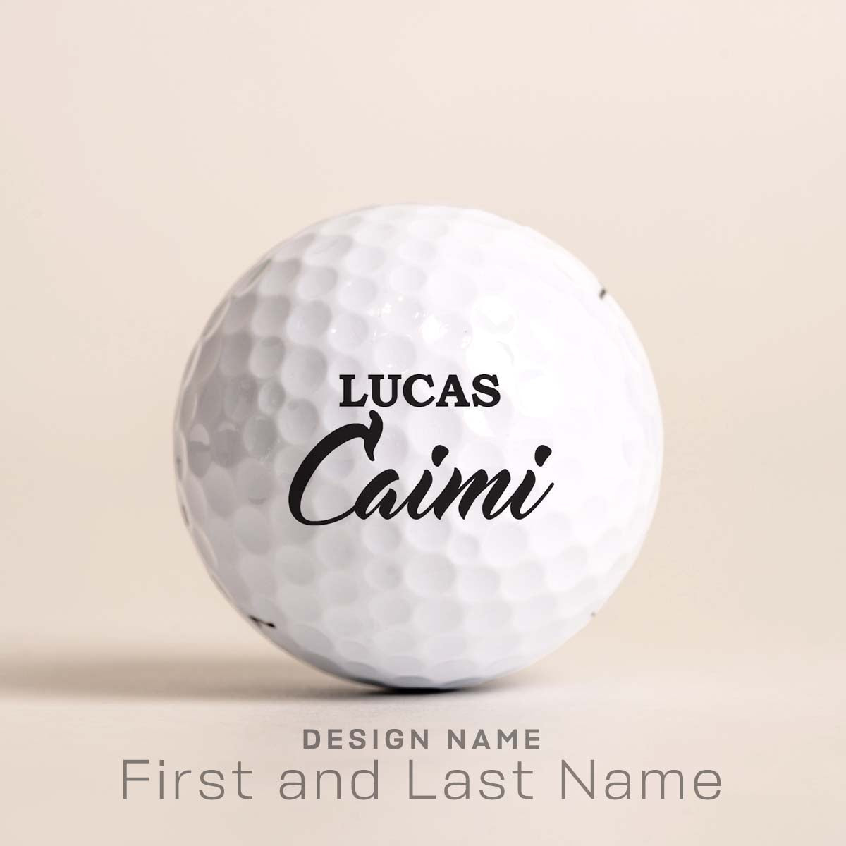 Personalized Golf Balls - TaylorMade Noodle Long & Soft Golf