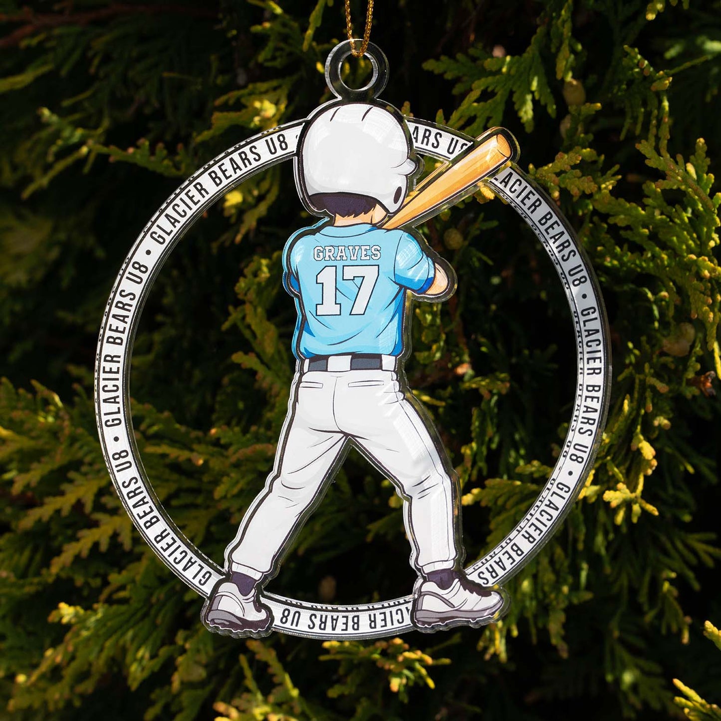 Personalized Baseball Ornaments – Custom Christmas Ornaments