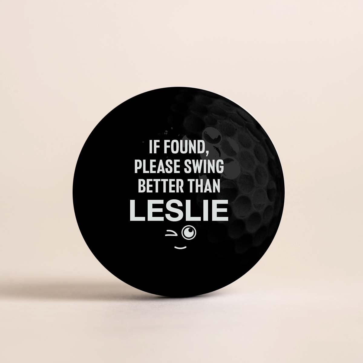 Personalized Golf Balls - VICE PRO PLUS Black Golf Balls