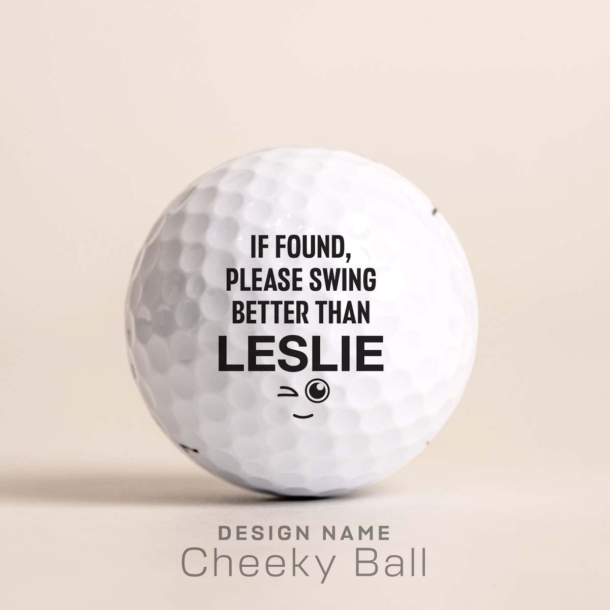 Personalized Golf Balls