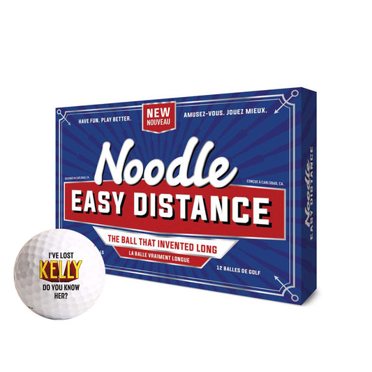 Personalized Golf Balls - TaylorMade Noodle Easy Distance Long Golf Balls