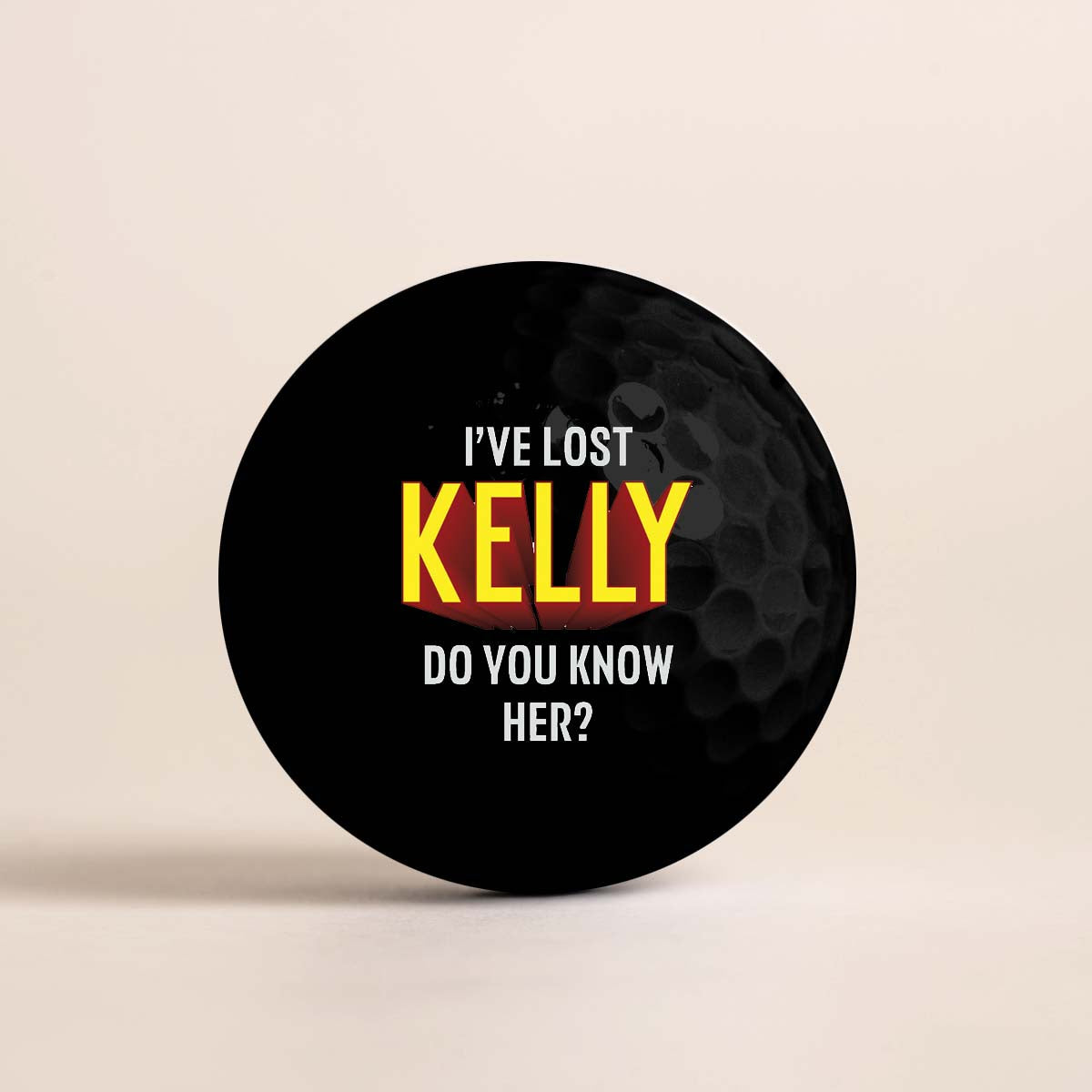 Personalized Golf Balls - VICE PRO PLUS Black Golf Balls