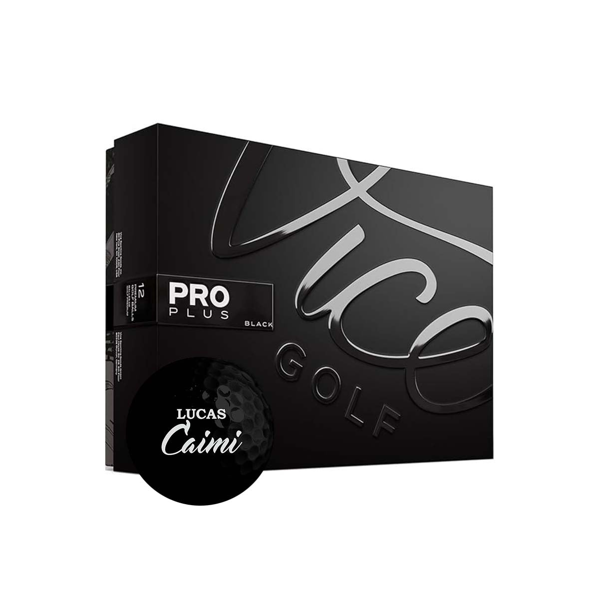 Personalized Golf Balls - VICE PRO PLUS Black Golf Balls