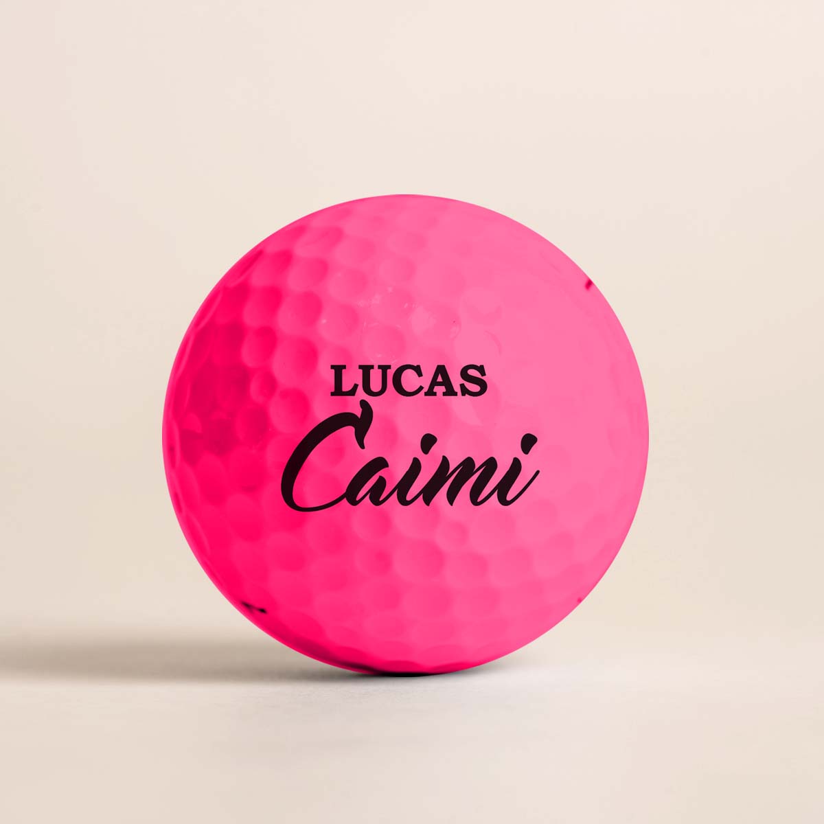 Personalized Golf Balls - Callaway Golf Supersoft Pink Golf Balls