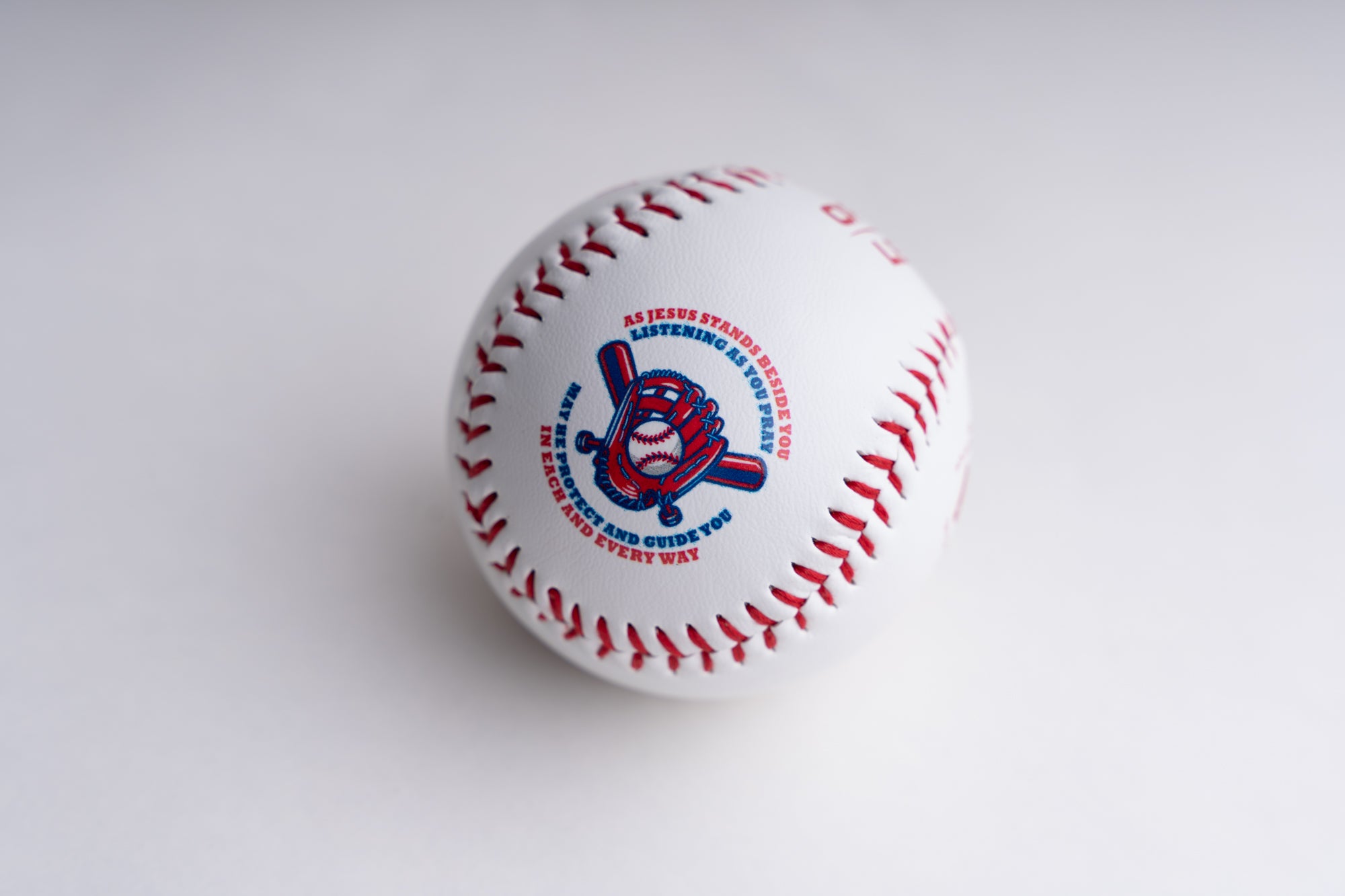 personalized baseball with confirmation design