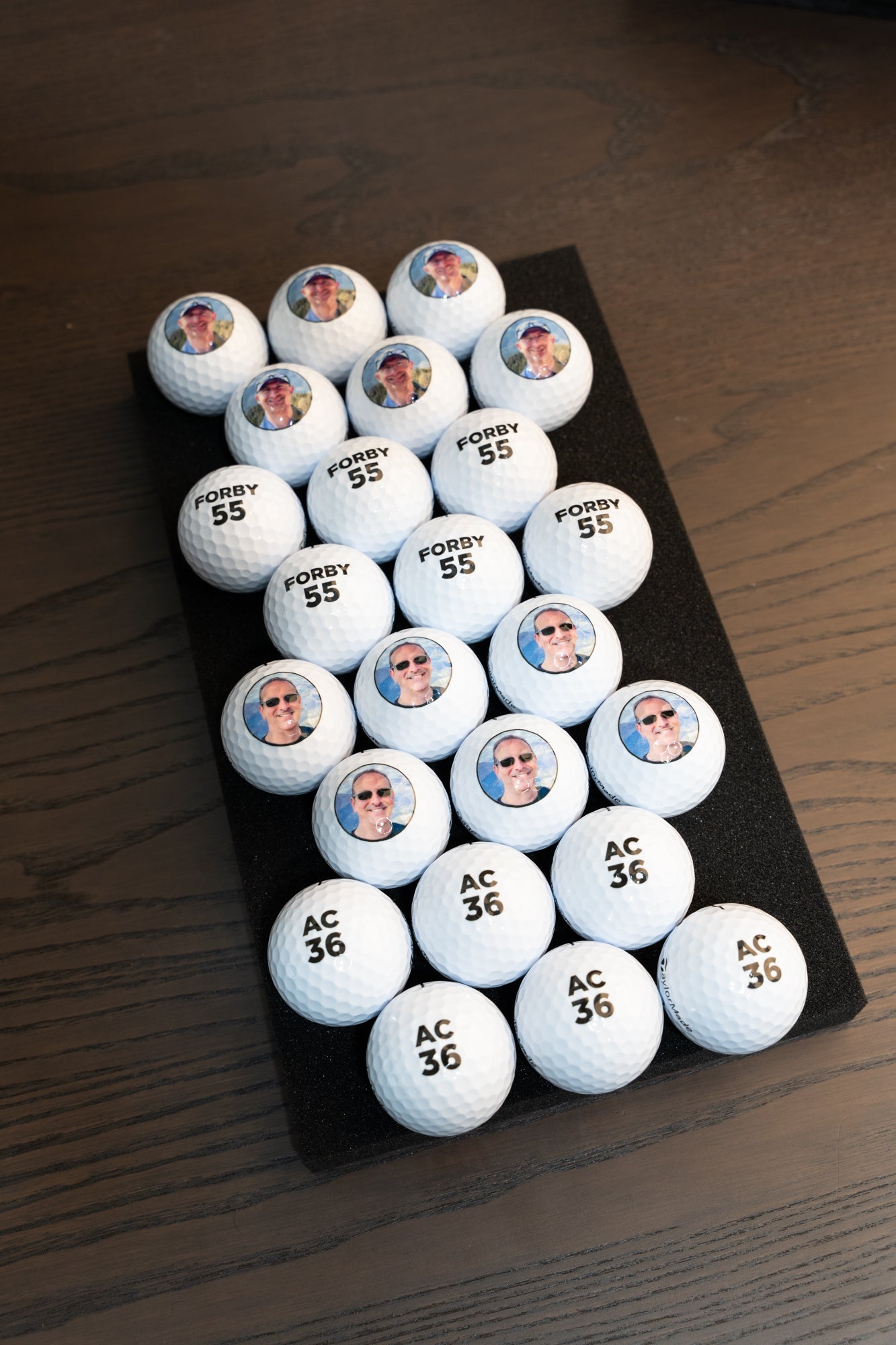 Photo printed golf balls