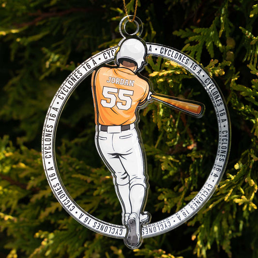 Personalized Baseball Ornaments – Custom Christmas Ornaments