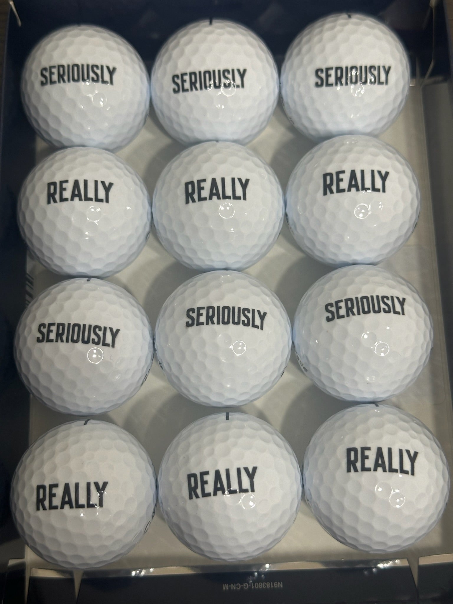 custom text golf balls