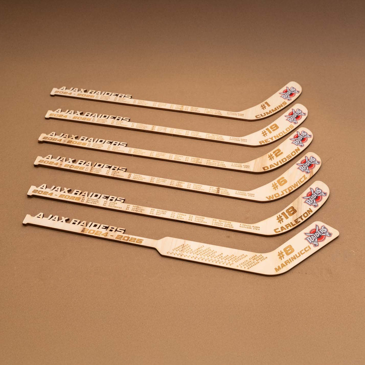 Mini Sticks Set Personalized Mini Hockey Sticks | Custom Mini Hockey Sticks