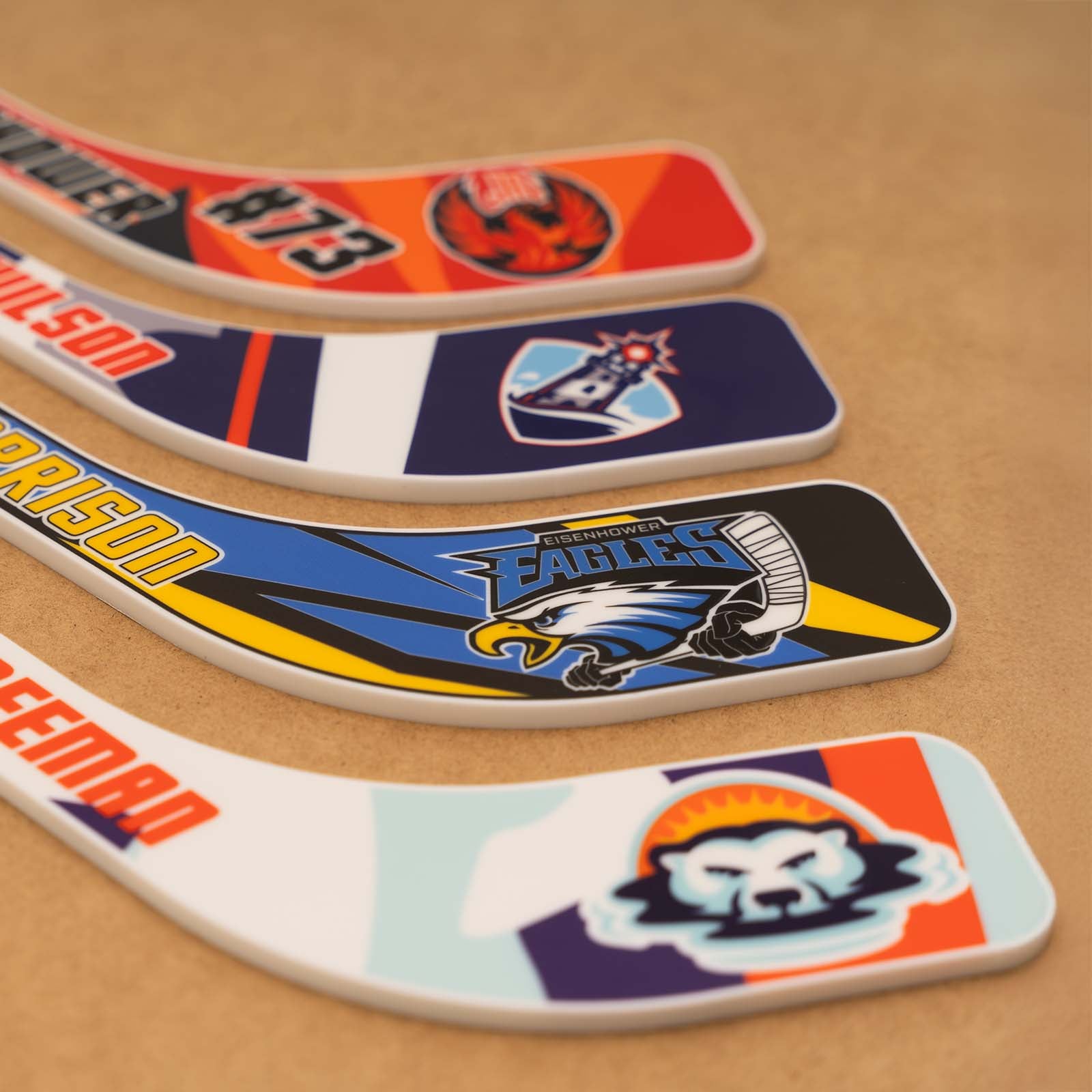 mini hockey sticks custom