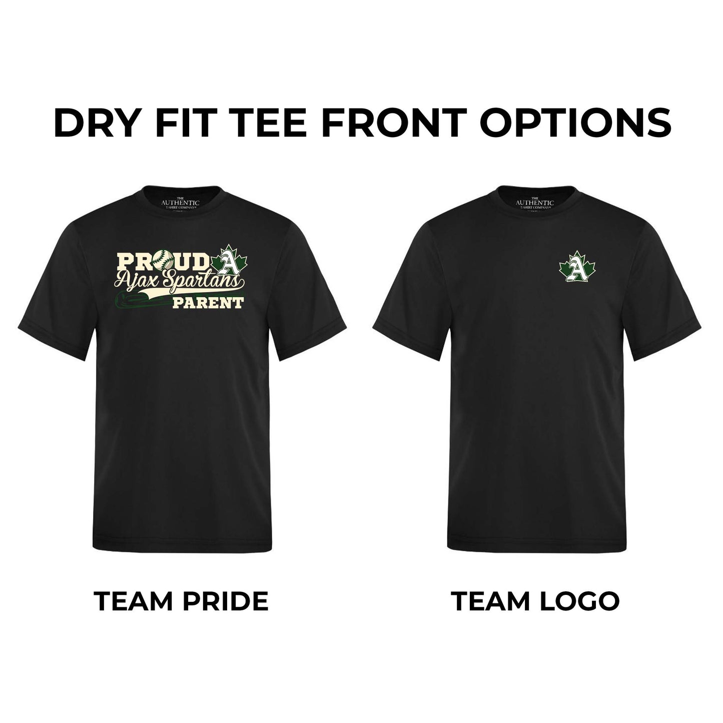 Personalized Dry Fit T-shirts for Ajax Spartans